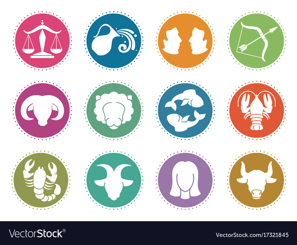 Horoscope zodiac signs astrology symbols