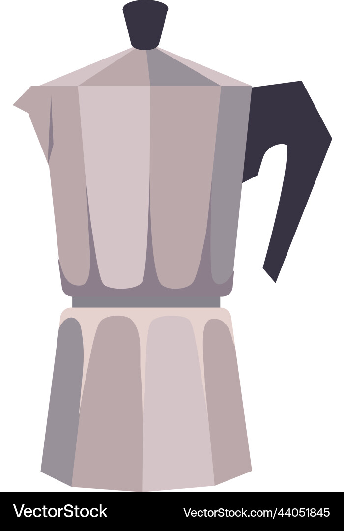 Kettle kitchen utensil Royalty Free Vector Image