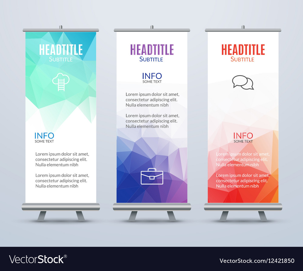 banner-stand-design-template-with-abstract-vector-image