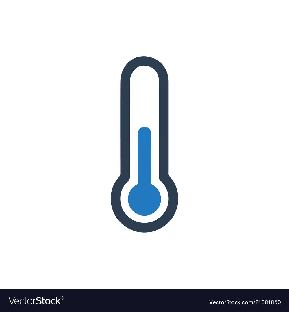 Temperature icon Royalty Free Vector Image - VectorStock