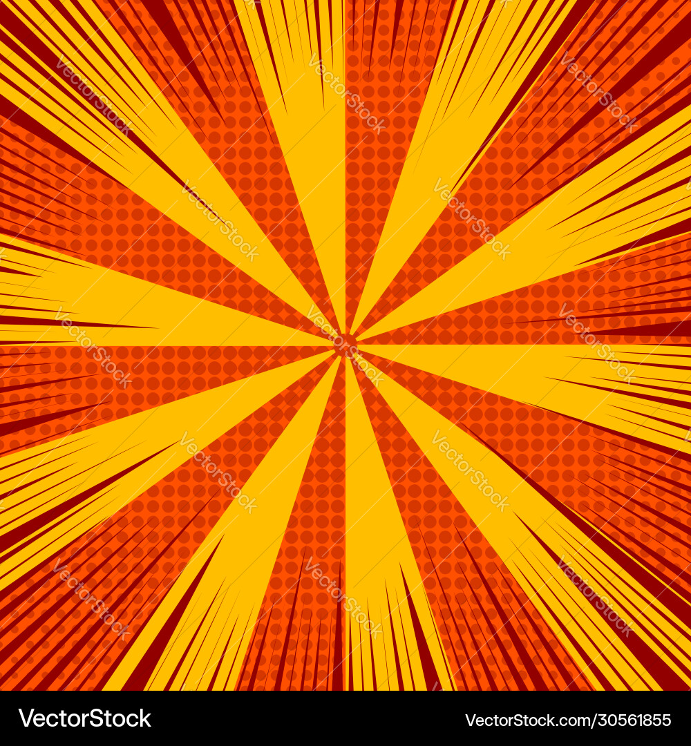 Comic page abstract background Royalty Free Vector Image