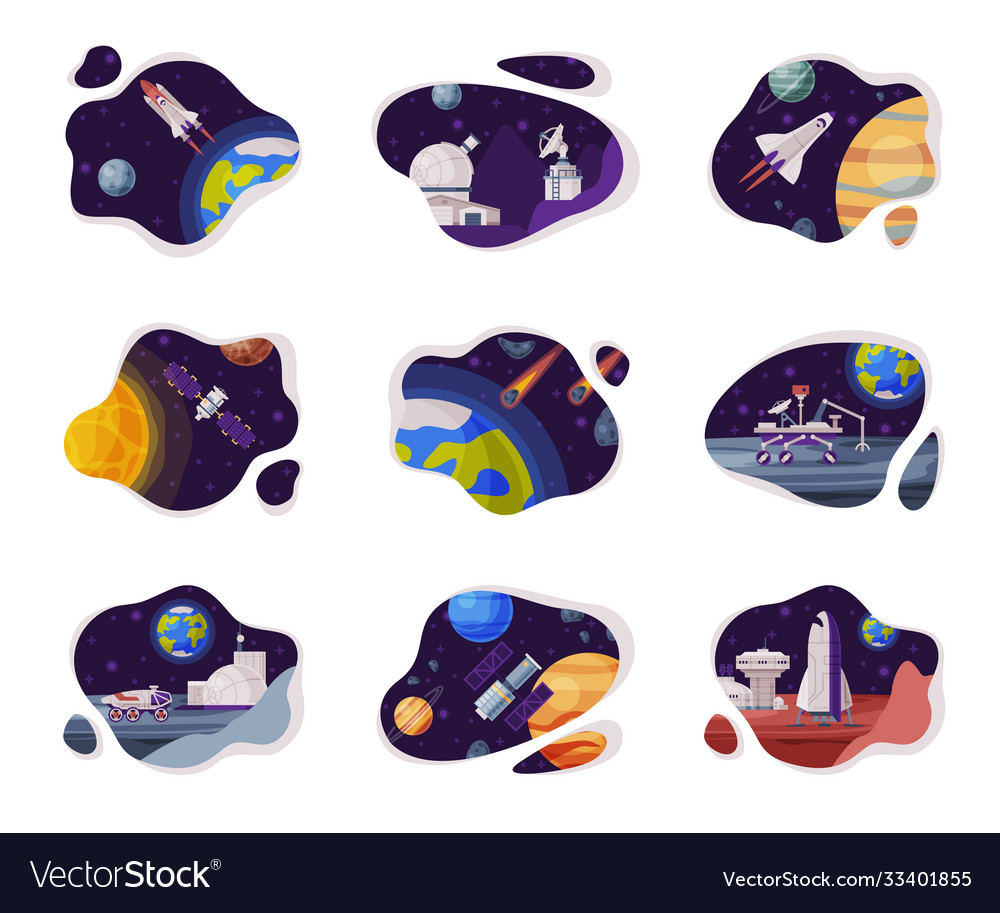 Cosmic set. Cosmic set
