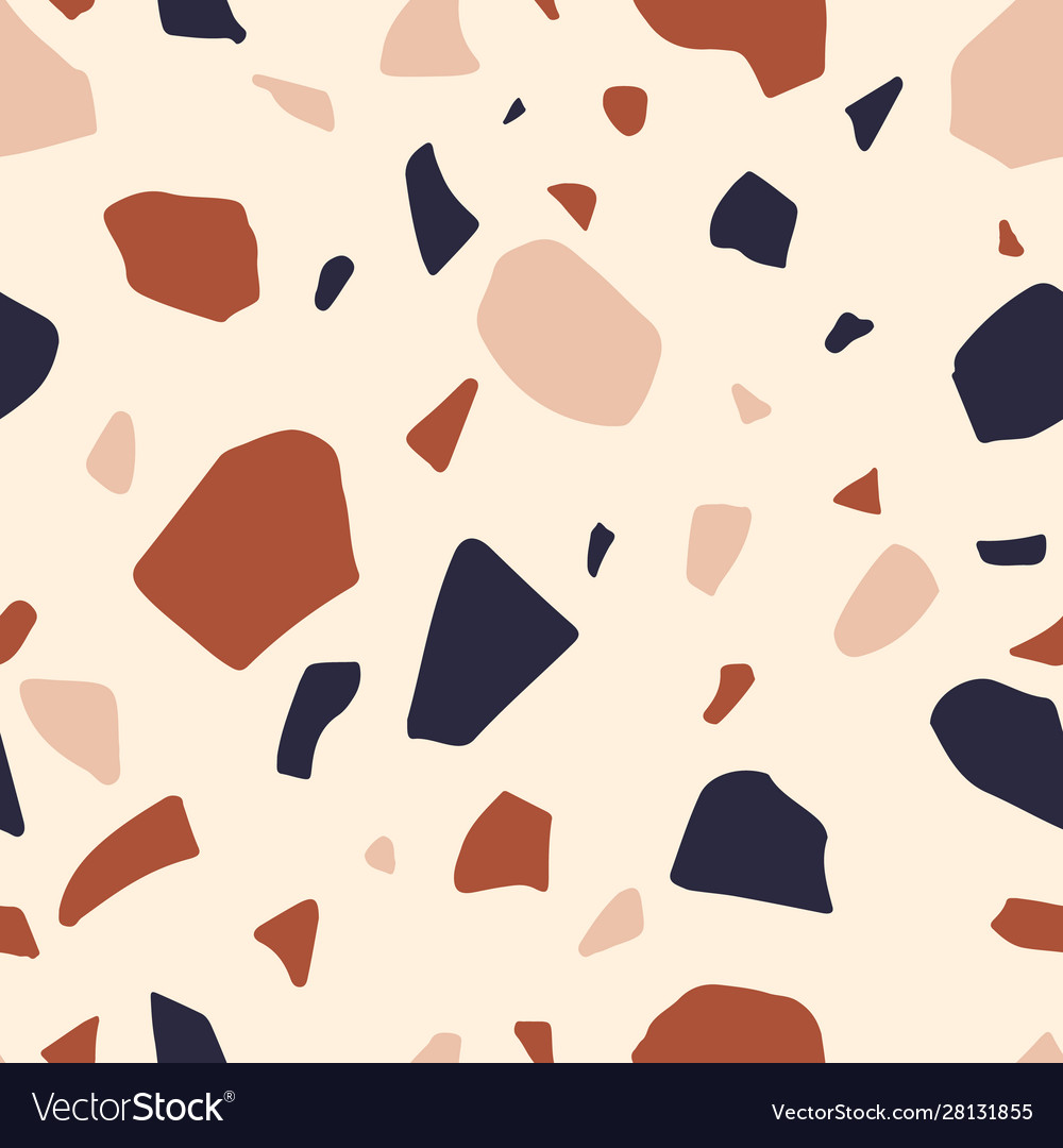 Terrazzo seamless pattern