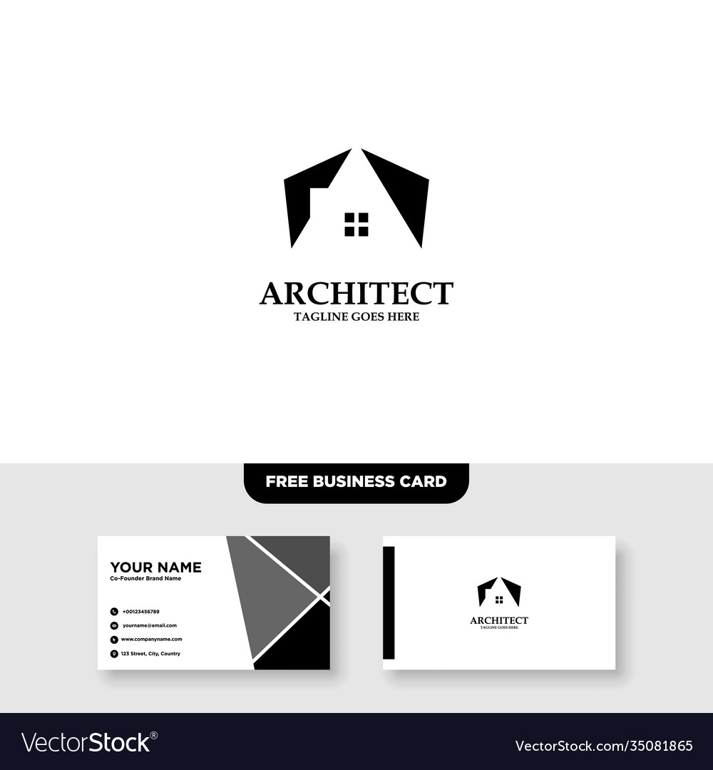 Building architecture and real estate logo\
design