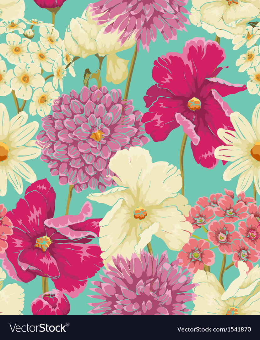 Floral seamless pattern