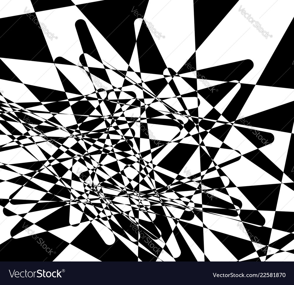 Random scattered pattern black and white abstract Vector Image