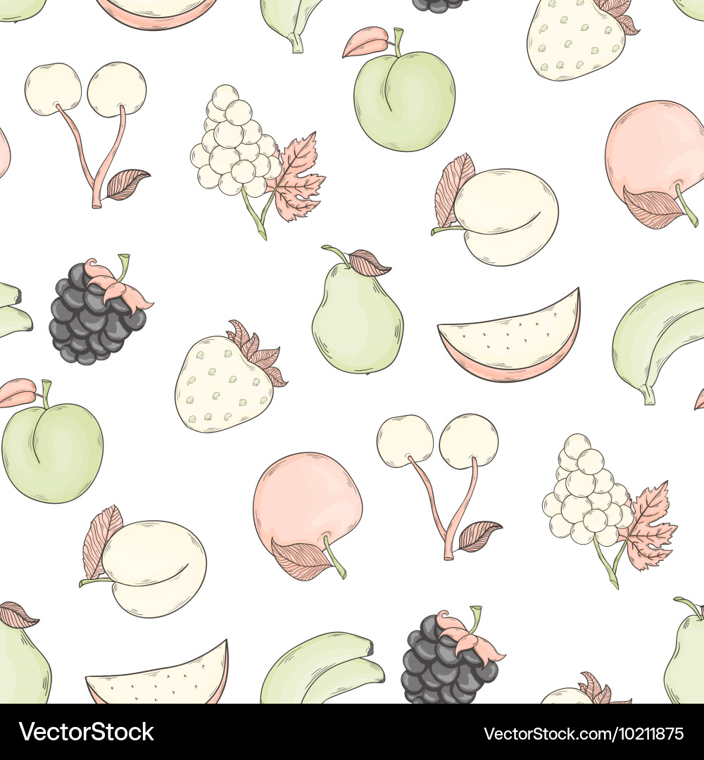 Fruit background Royalty Free Vector Image - VectorStock