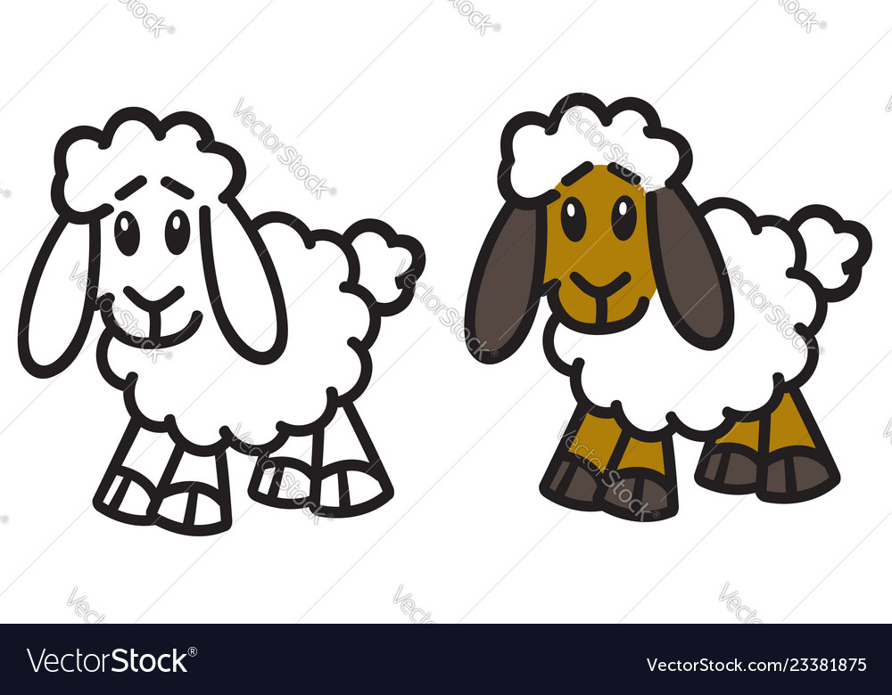 Lamb Icon Royalty Free Vector Image Vectorstock