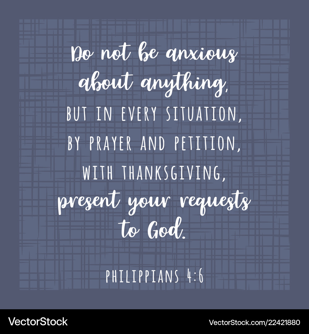 Phillib Scriptures Biblical scripture verse from philippians do Vector Image