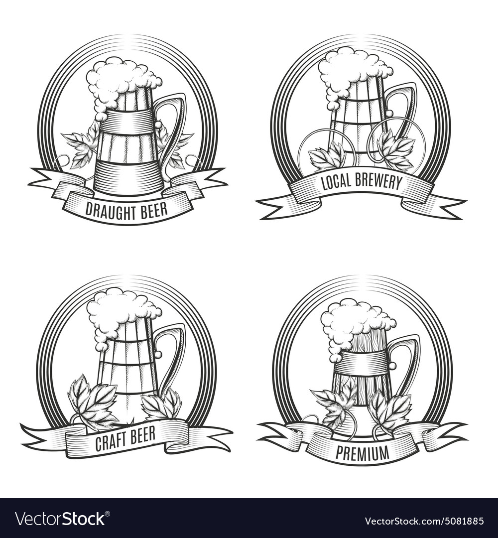 Beer mug set