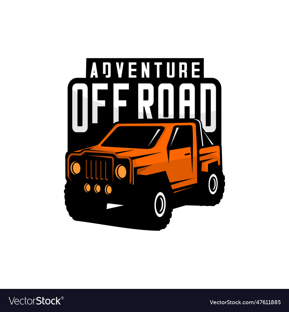 Off road car Royalty Free Vector Image - VectorStock