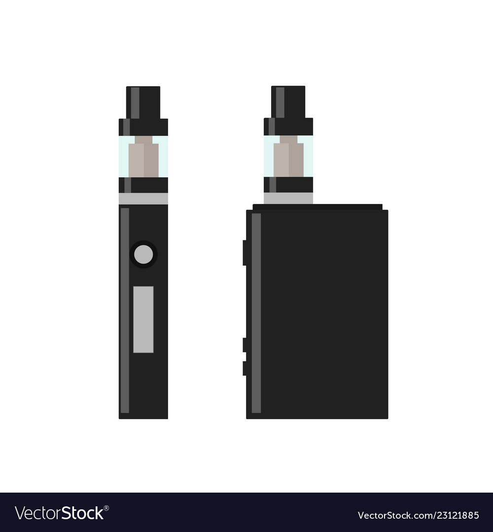 Download Vape pen vaping box Royalty Free Vector Image - VectorStock