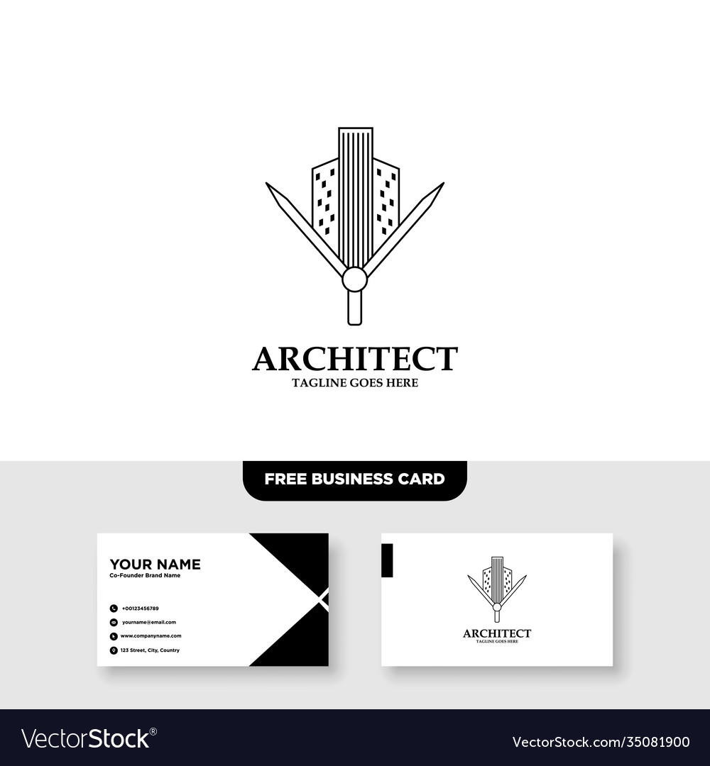 Building architecture and real estate logo\
design