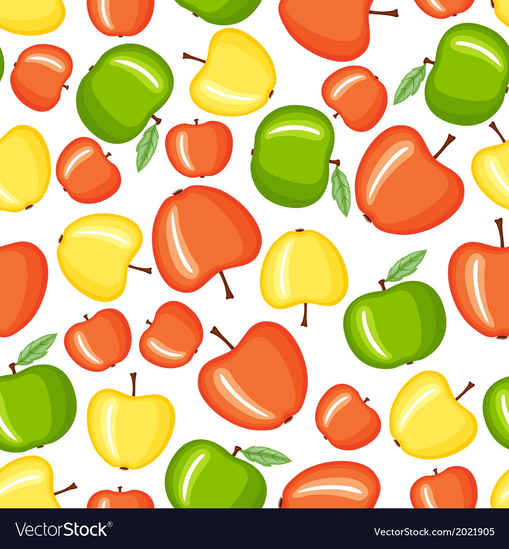 Apple color Royalty Free Vector Image - VectorStock