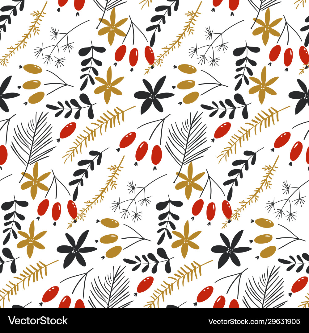 Seamless pattern with traditional Royalty Free Vector Image
