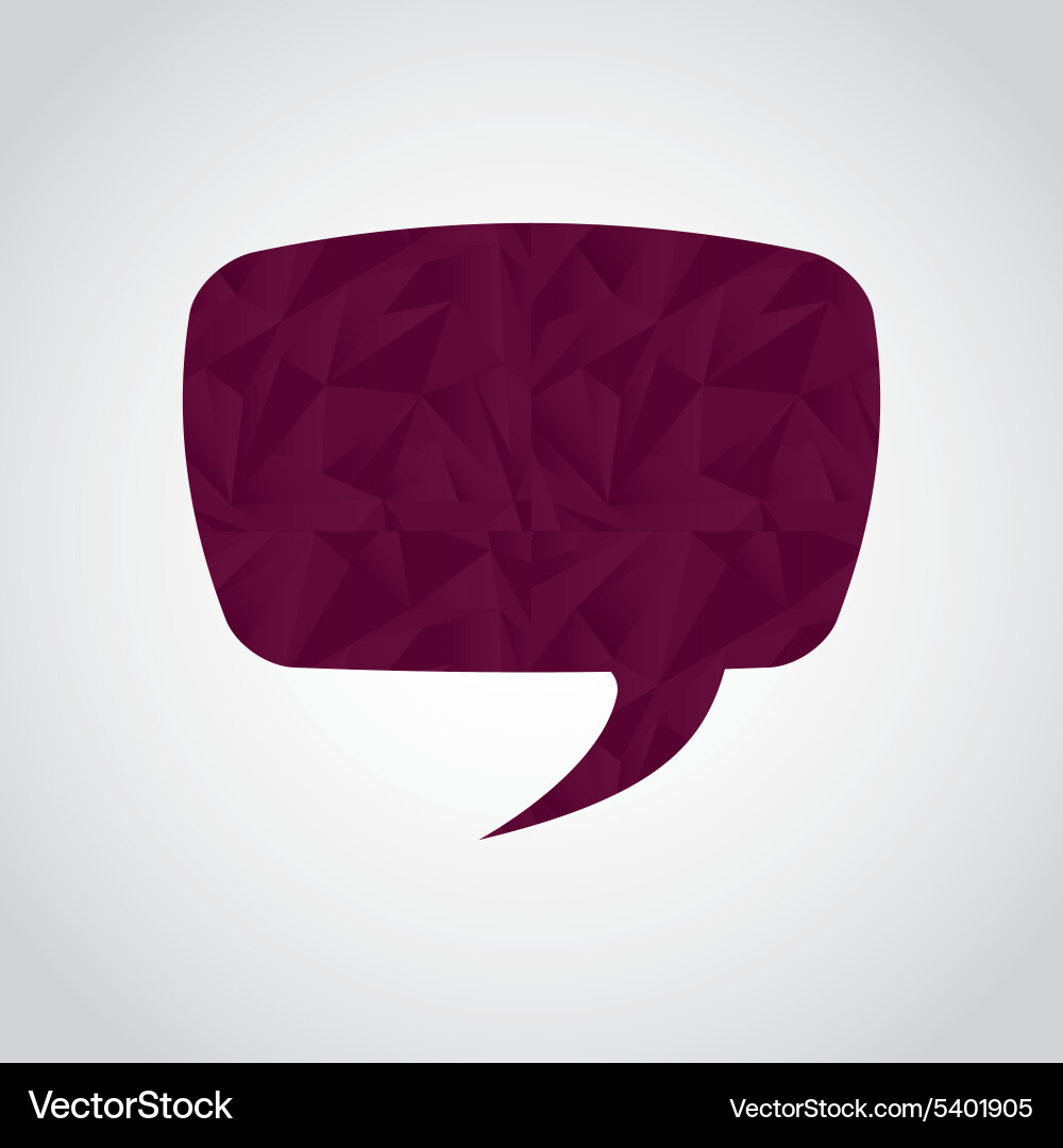 Speech bubble Royalty Free Vector Image - VectorStock