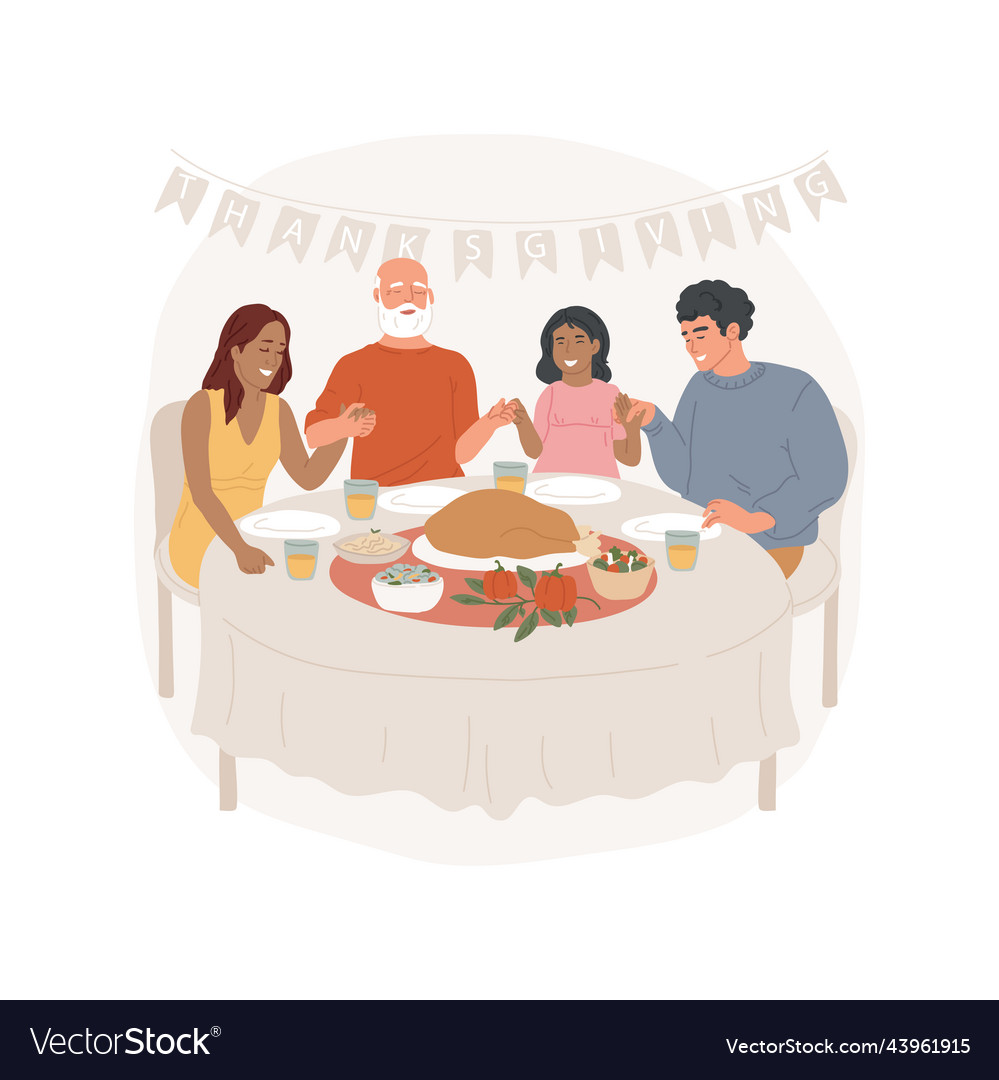 dinner-blessing-isolated-cartoon-royalty-free-vector-image