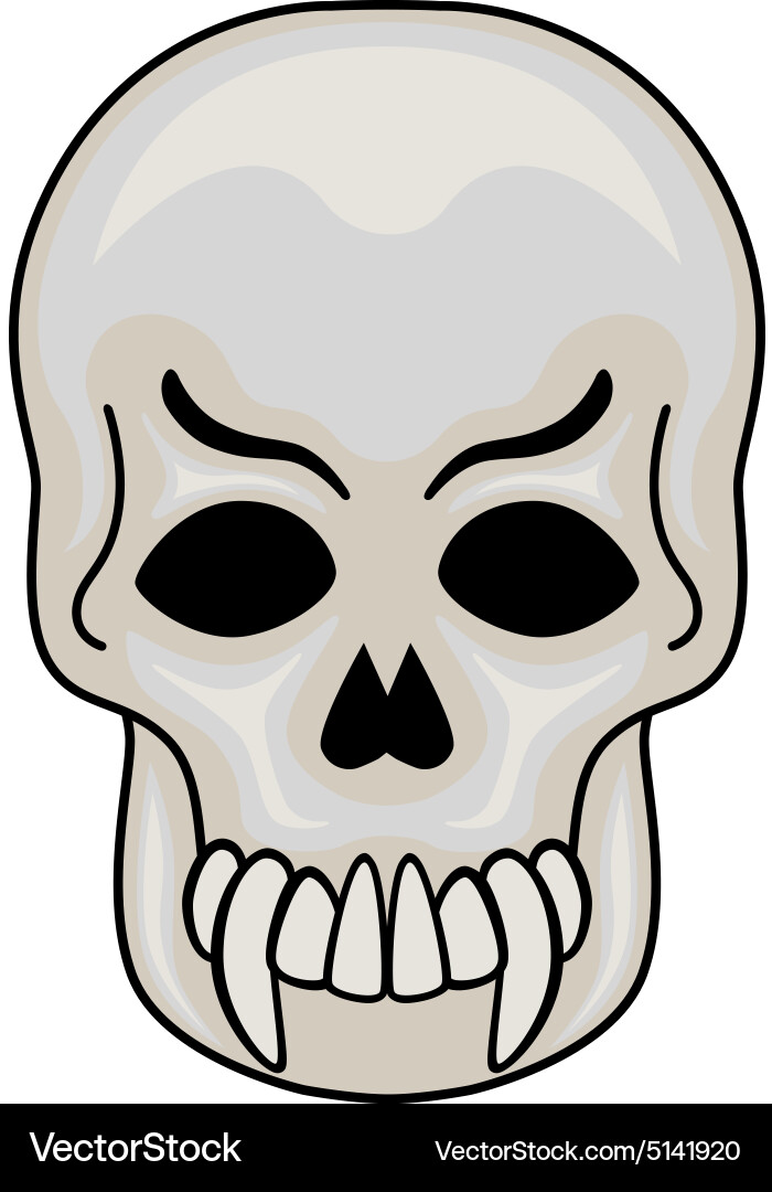 Skull Royalty Free Vector Image - VectorStock