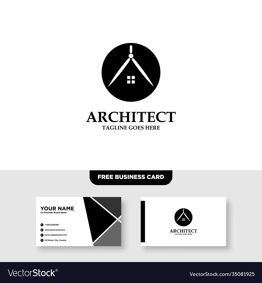 Building architecture and real estate logo design