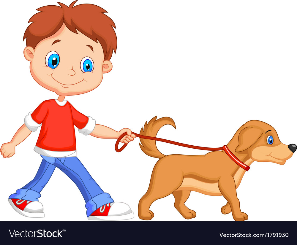 cute-cartoon-boy-walking-with-dog-royalty-free-vector-image