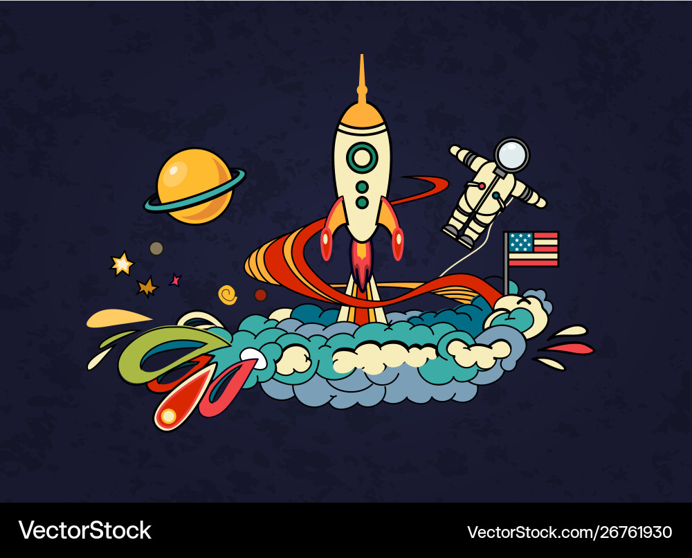 Space Royalty Free Vector Image - VectorStock