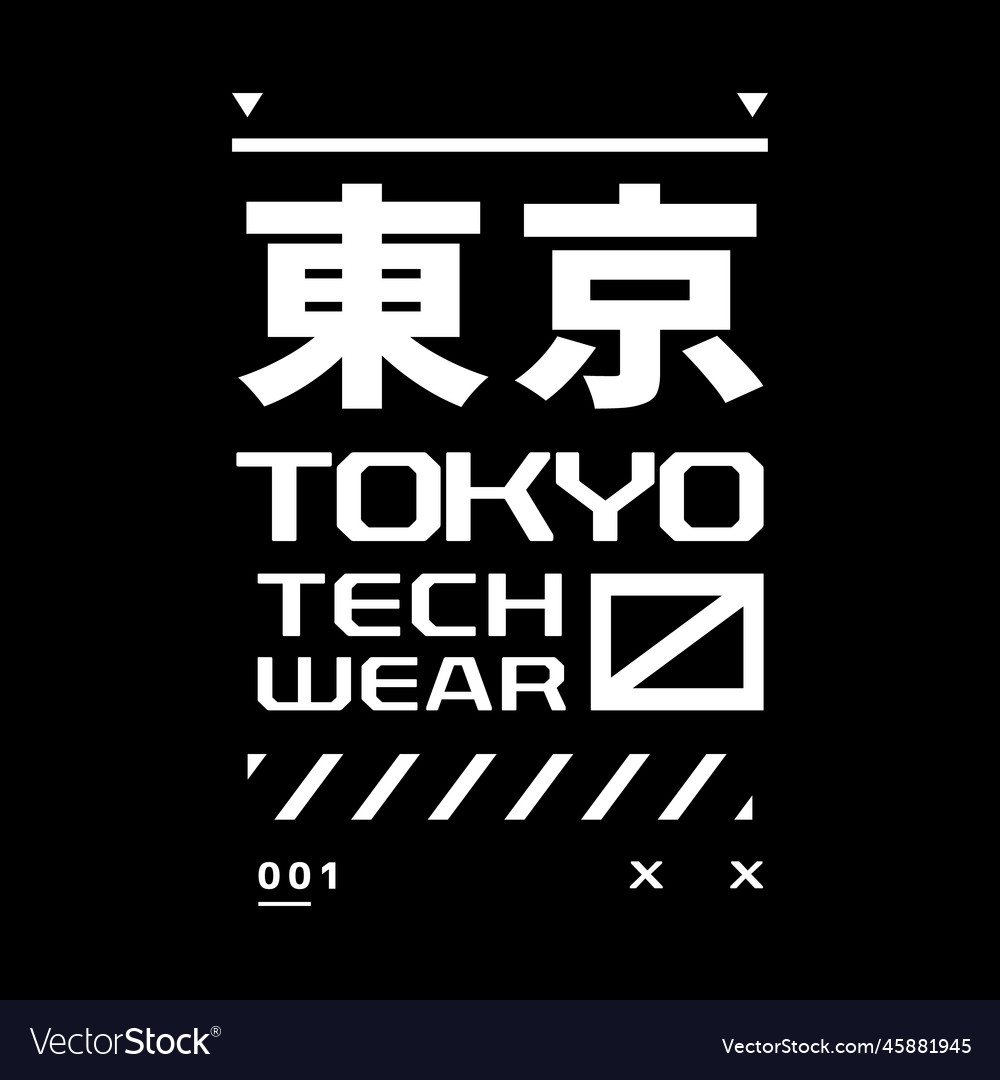 Tokyo Japan Streetwear Y2k Estilo Slogan Colorido Tipografia