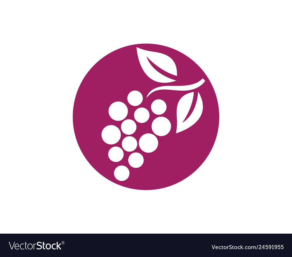 Grape icon Royalty Free Vector Image - VectorStock