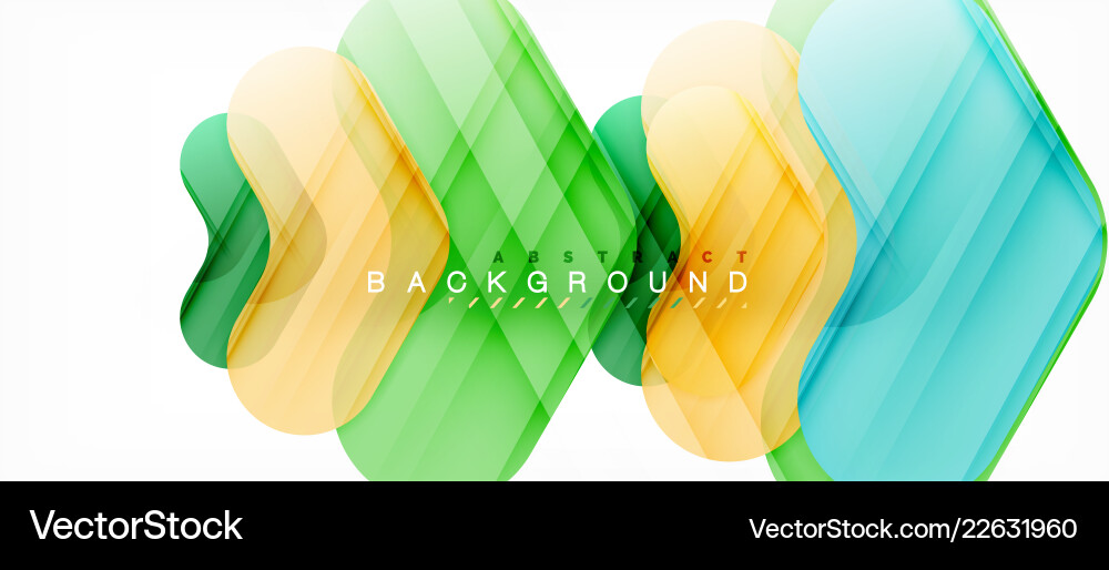 Colorful glossy arrows abstract background Vector Image