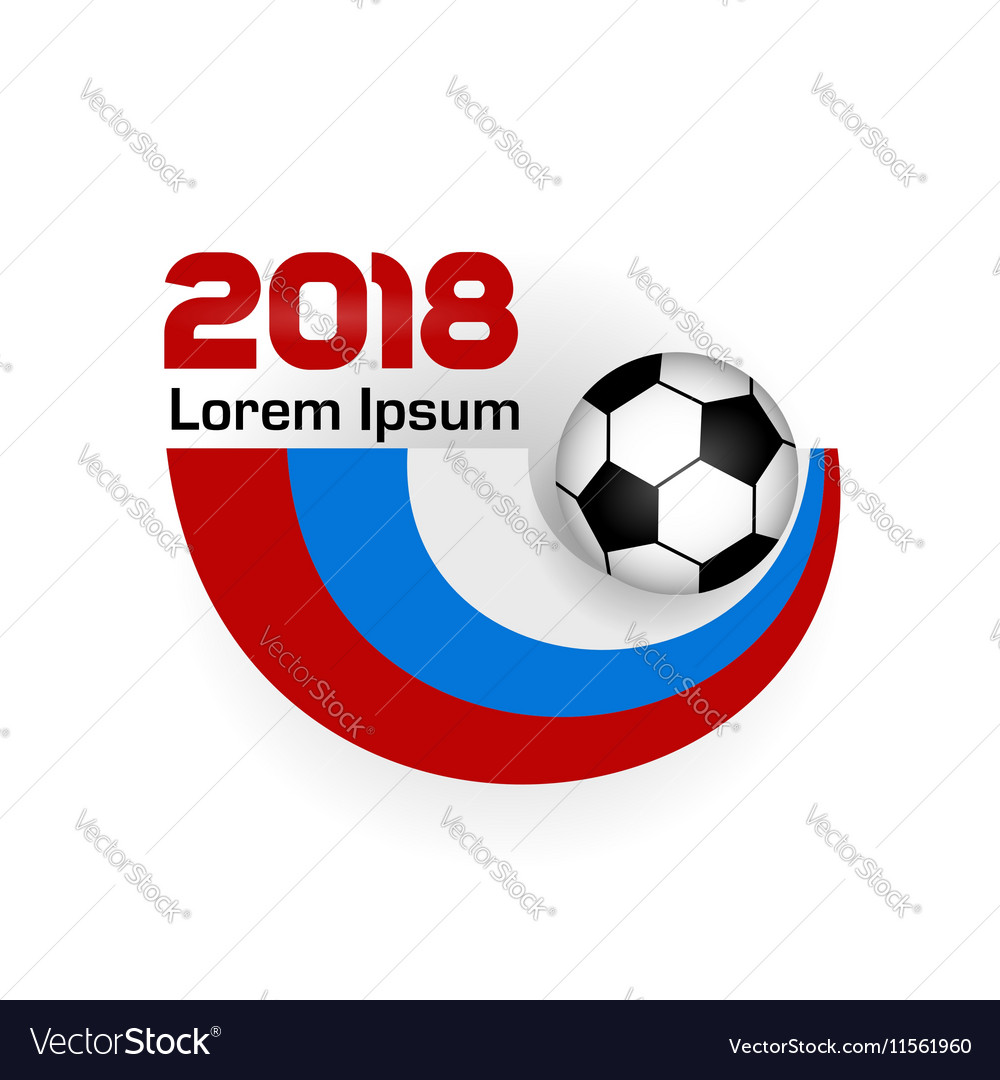 Logo football championship 2018