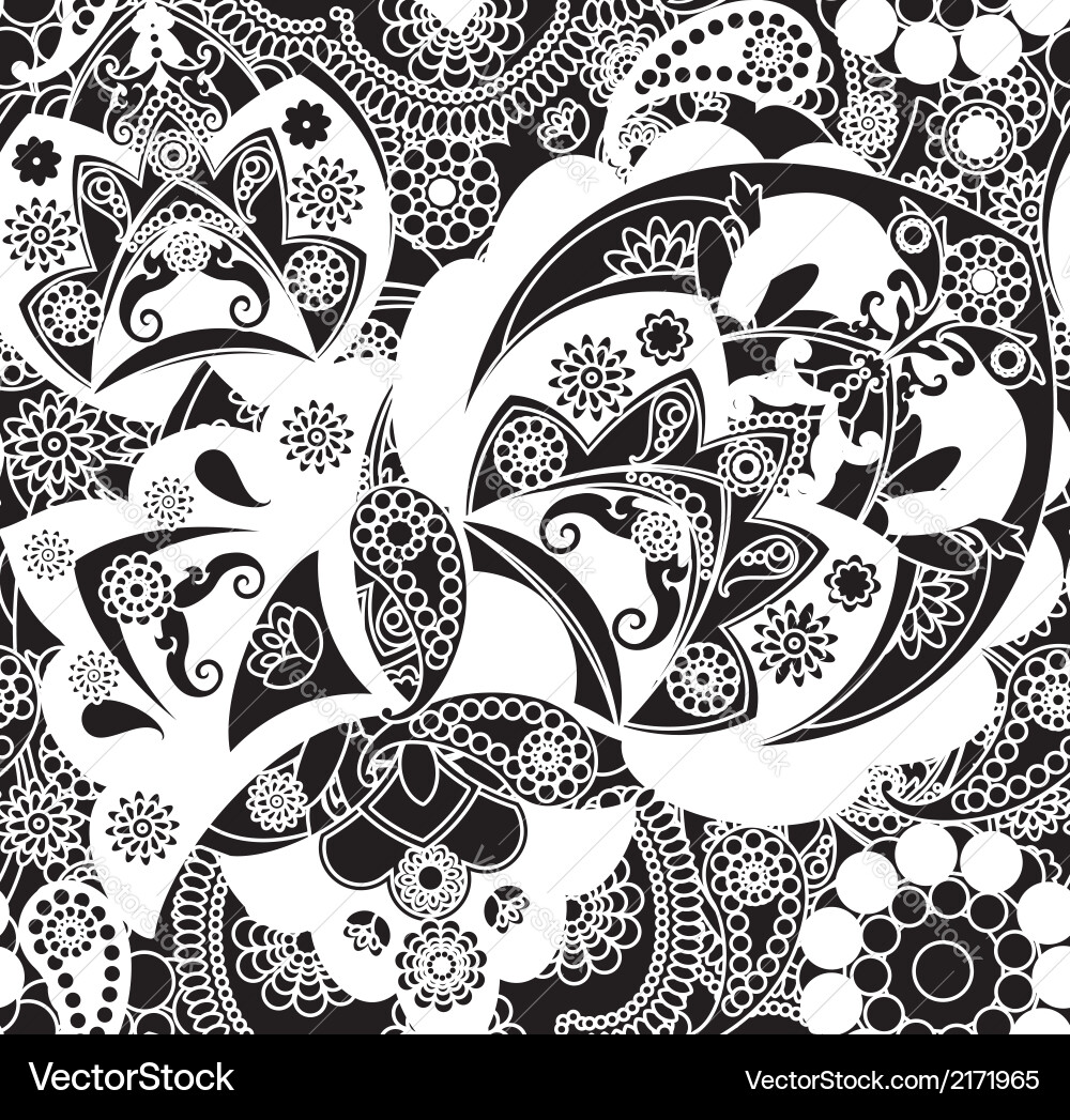 Floral pattern Royalty Free Vector Image - VectorStock