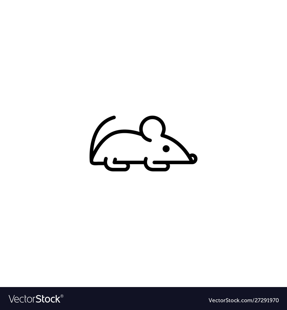 Rat mouse icon Royalty Free Vector Image - VectorStock