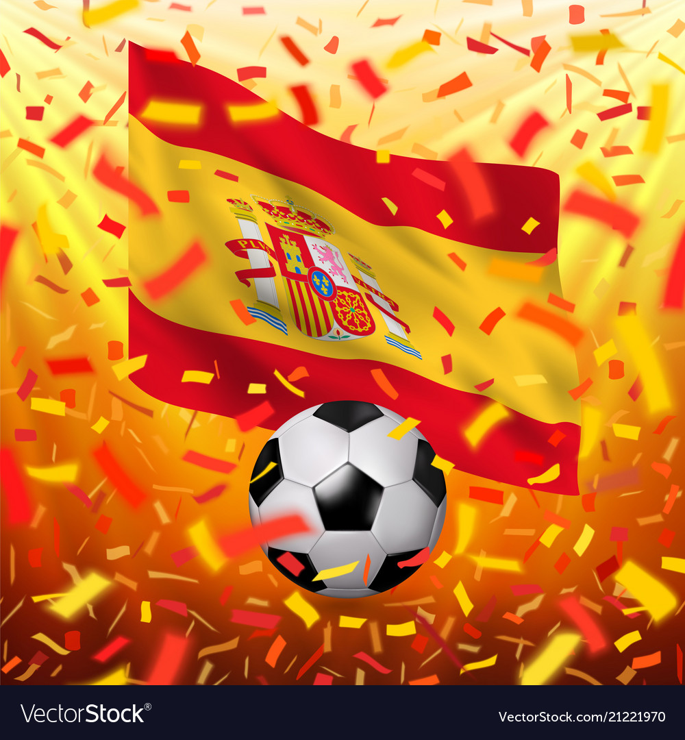 spanish national flag and