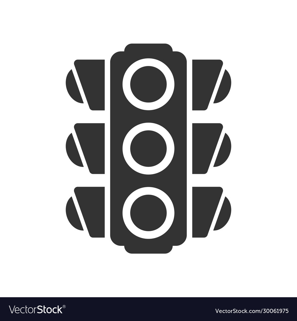 Traffic light icon Royalty Free Vector Image - VectorStock