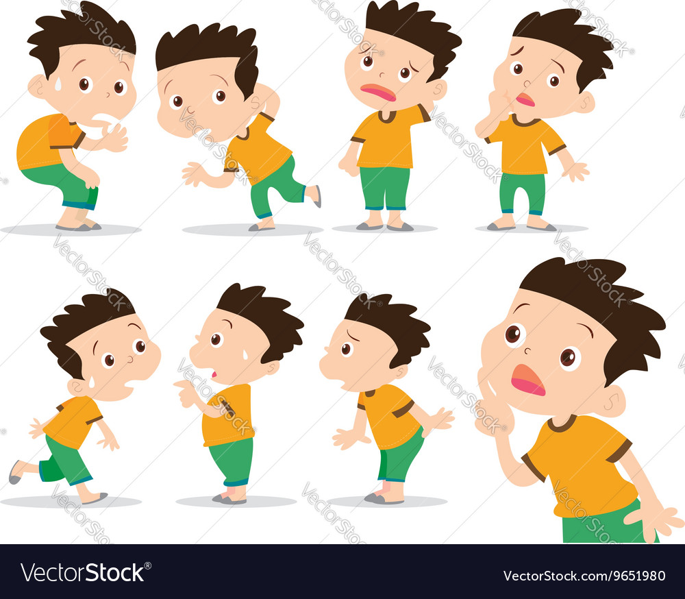 Boy have wonder Royalty Free Vector Image - VectorStock