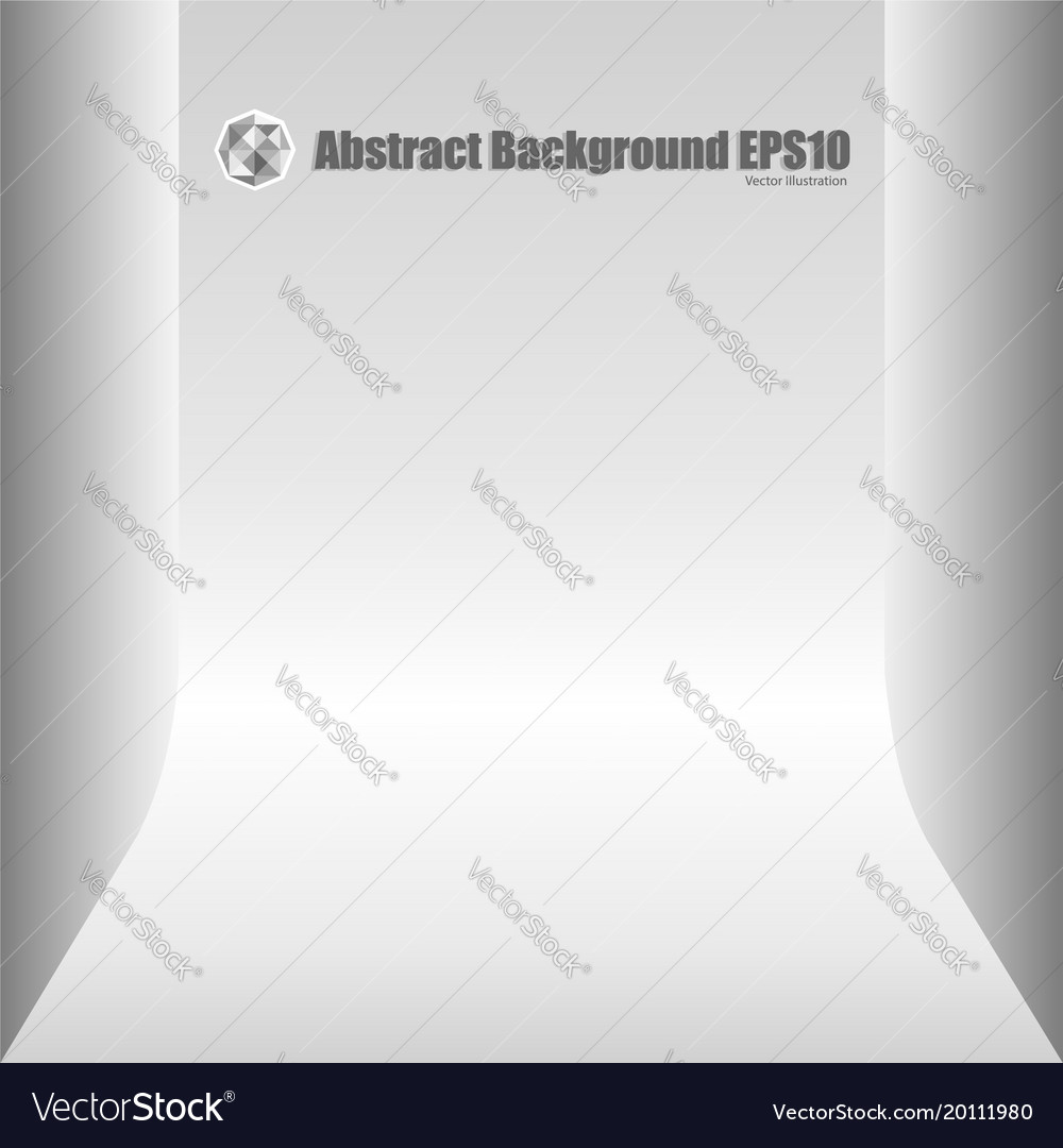 White studio background Royalty Free Vector Image