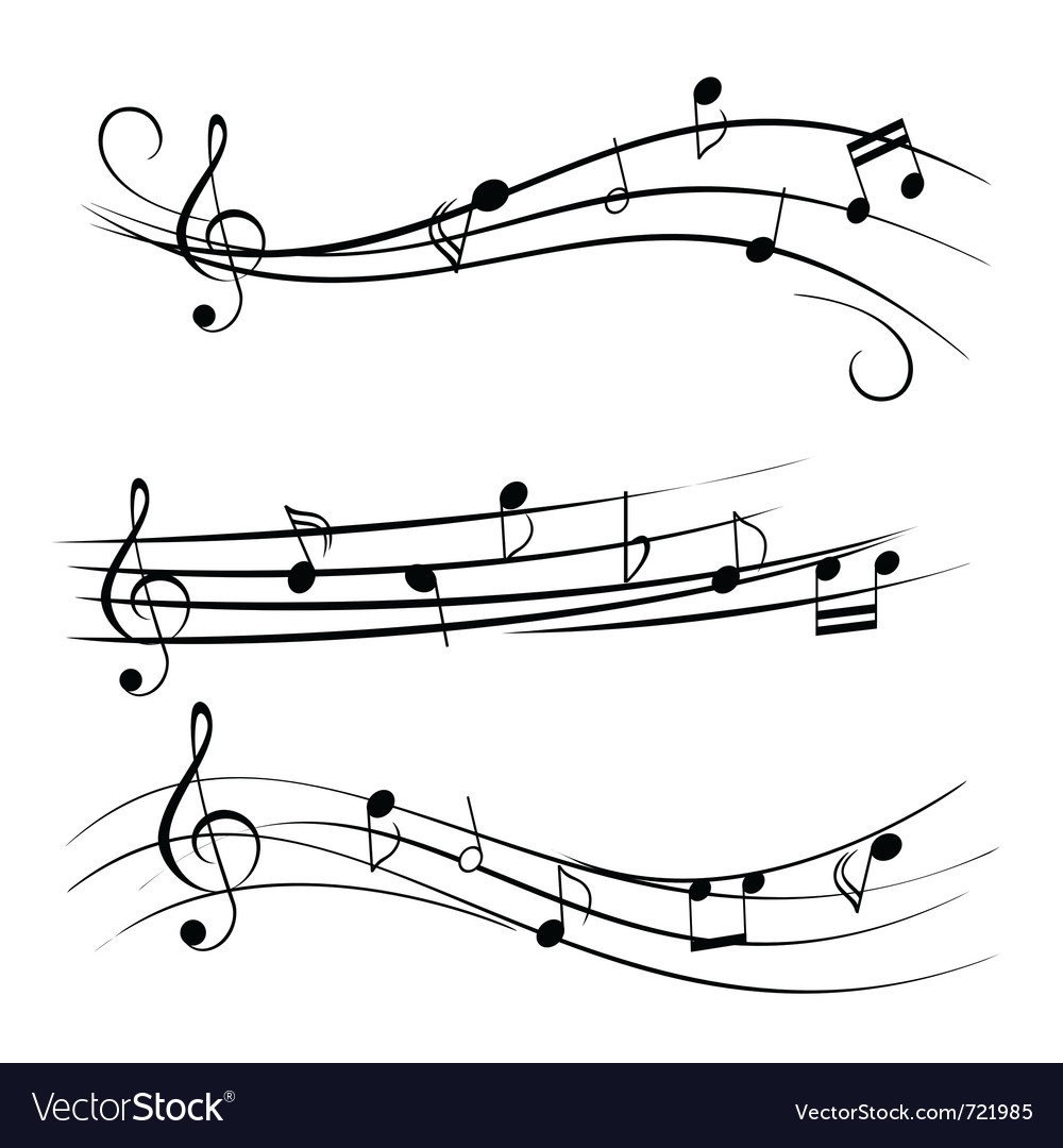 Music notes Royalty Free Vector Image - VectorStock