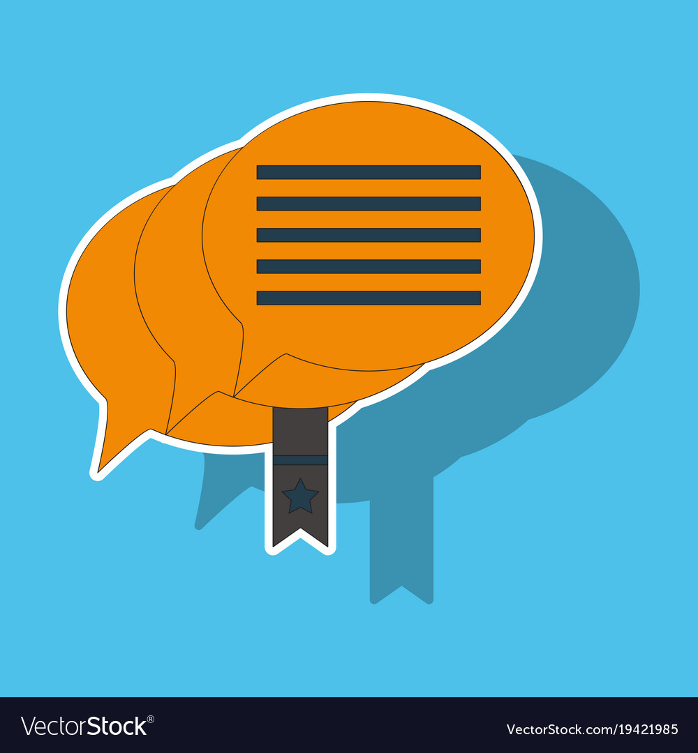 Sticker Zip File Notebook And Email With File Vector Image
