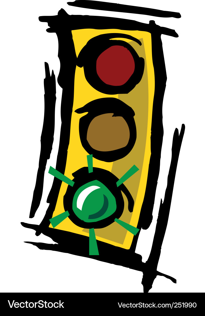 Vector Stop Light Stop light Royalty Free Vector Image - VectorStock