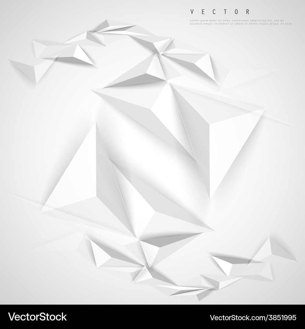 Background abstract polygon triangle Royalty Free Vector