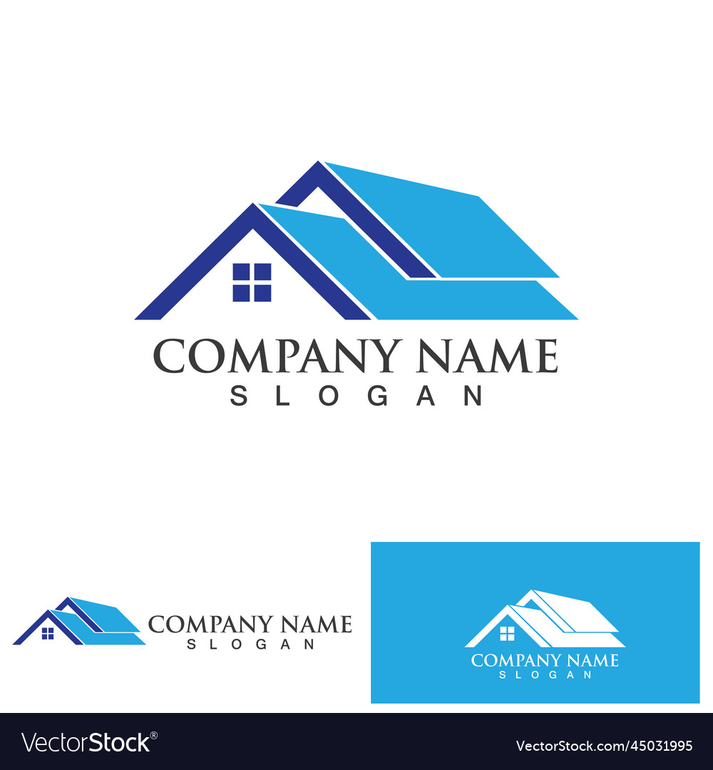 Building Logo Designreal Estate Logo Template Vector Image