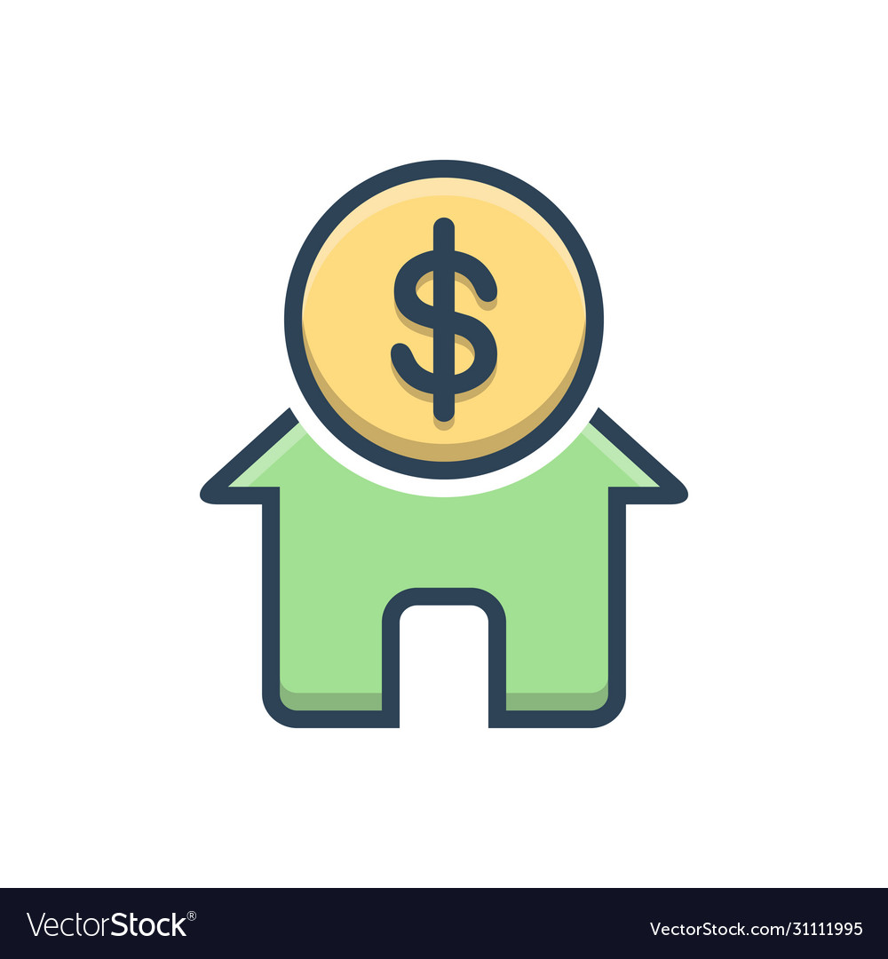 Home loan Royalty Free Vector Image - VectorStock