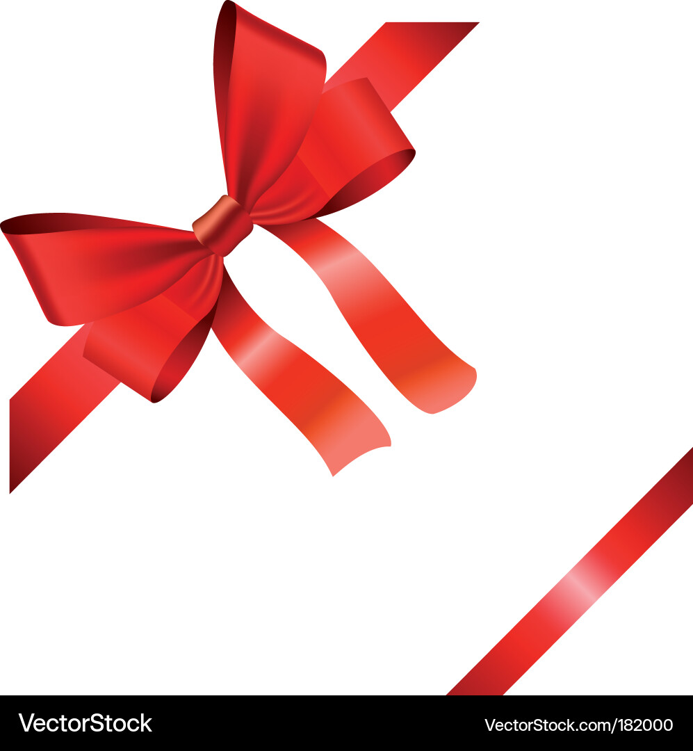 Bow Royalty Free Vector Image - VectorStock