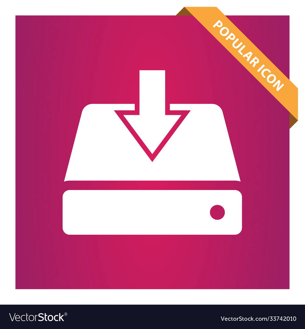Data download icon Royalty Free Vector Image - VectorStock