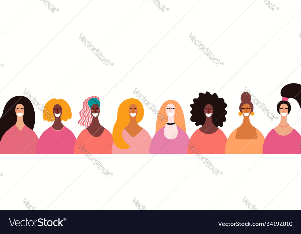 Womens day banner Royalty Free Vector Image - VectorStock