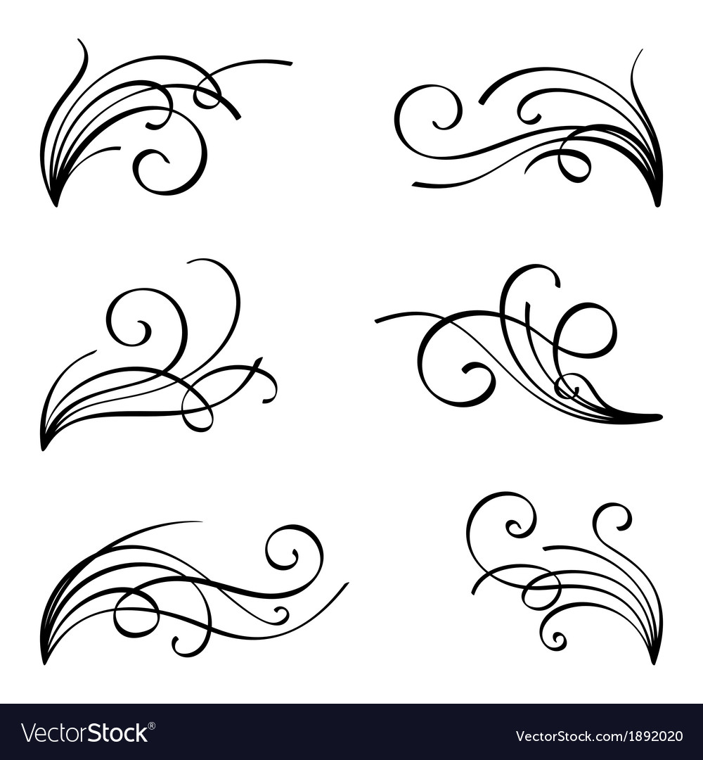 Design elements Royalty Free Vector Image - VectorStock