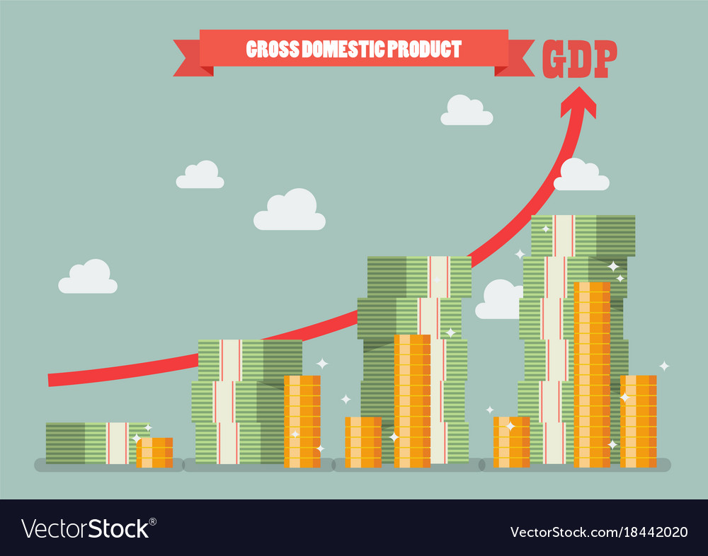 gross-domestic-product-royalty-free-vector-image