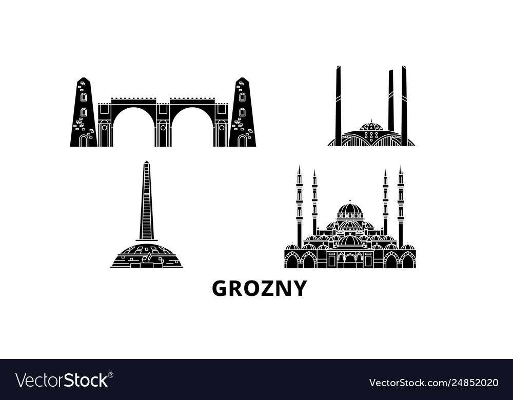 Грозный сити рисунок