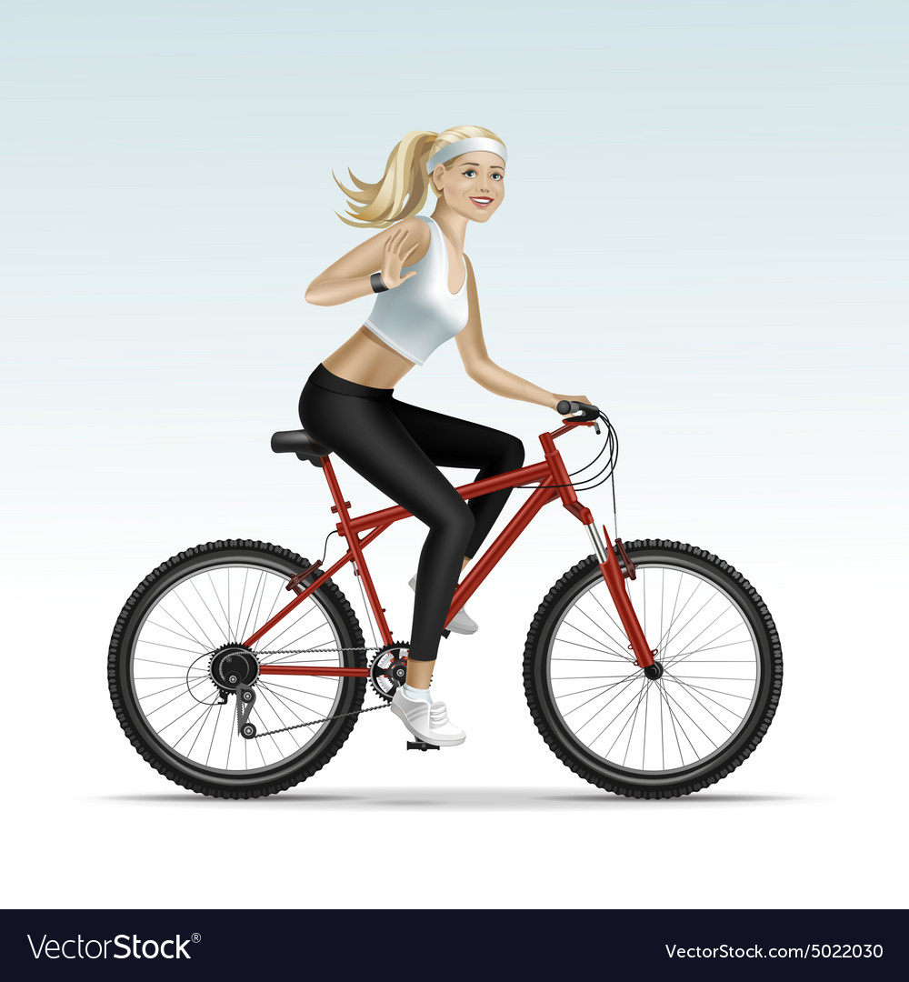 Female bicycle riders hot sale