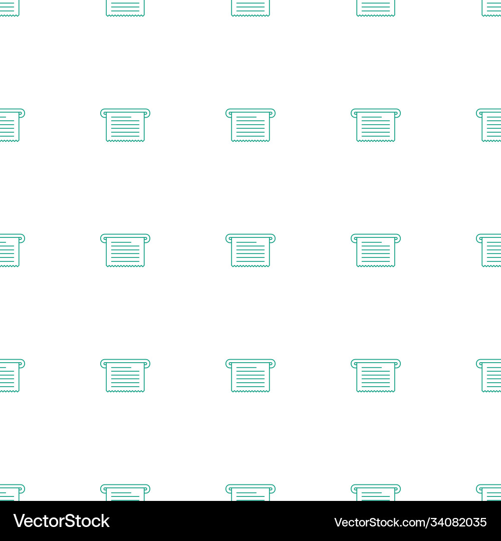 Document icon pattern seamless white background Vector Image