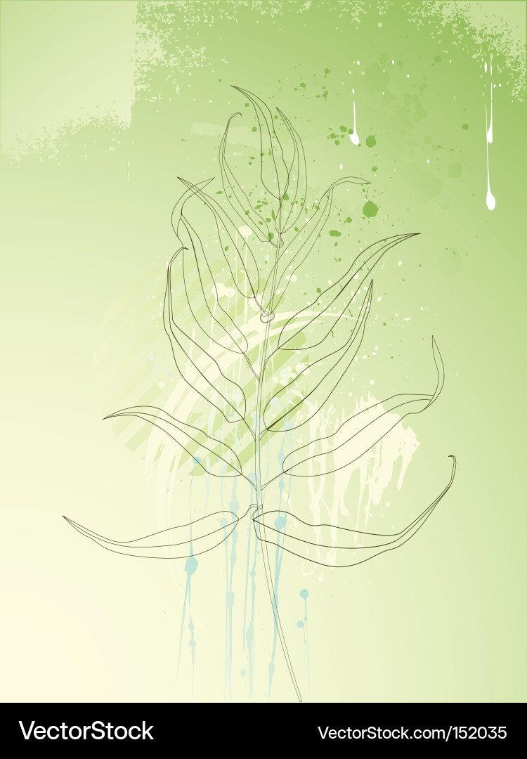 Tree with leaves Royalty Free Vector Image - VectorStock